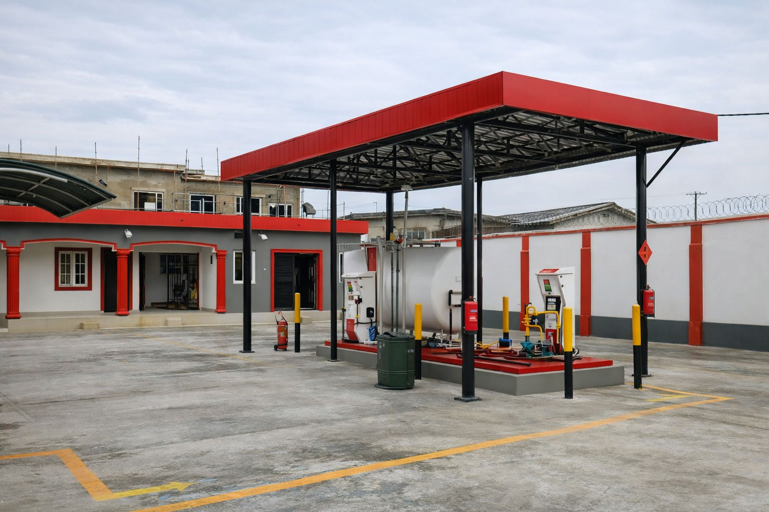 Gas station